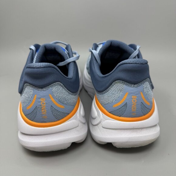 Hoka One One Bondi 9 Running Sneaker Men Size 12.5D Drizzle Downpour 1162011-DNP main image 7